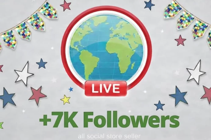 +7K ACCOUNT with alotof number of likes and live available and full access without any restrictions