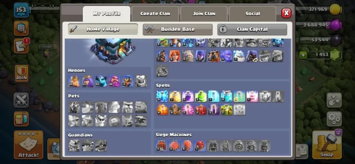 Th_13(HERO:49/53/43/30/10)(5 SKIN HERO & SKIN MAP)(C N 500 GEM)(GOOD ABILITY)(LIFTIME WARANTY)