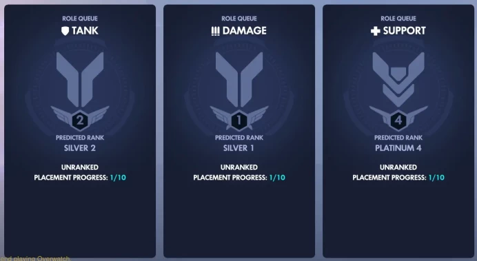 [HANDMADE] Overwatch | SILVER 2 TANK / SILVER 1 DPS / PLAT 4 SUPP | SMS Verified | Full Access |Lock Protection