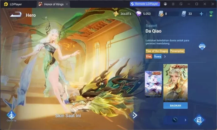 Global | Saint Seiya Dharma | LNY Da Qiao | Legend Allain, GrandMaster Gan&Mo | TakeMail Check SS HOK351B