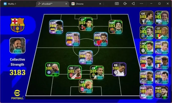ANDROID|PW 3183|Epc Giorgio Chiellin|Epc Oliver Kahn|Epc Daniele Massaro|Epc Bojan Krkic|SHW A. Mac Allister,Etc|2026|EFB1395B