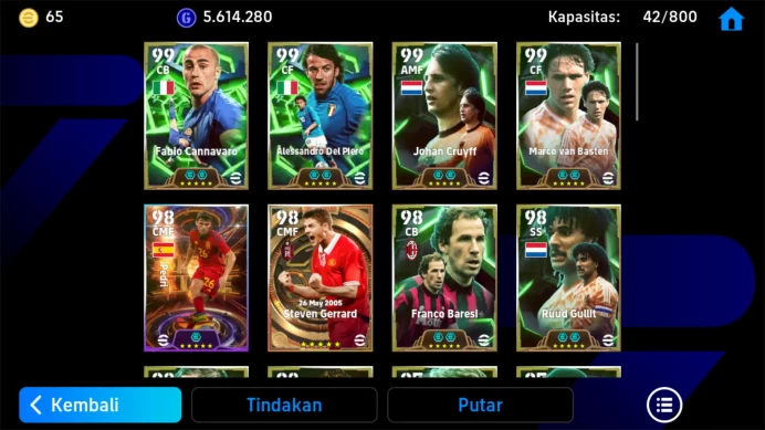 Android | PW 3208 | kylian mbappe | david villa | alessandro del piero | 2026 | EFB026B