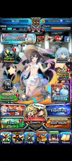 Global|Rank 44|7 Asc+ 1 TW|Inumuta+TW,2x S Miyu,Chloe,Madoka,C Merlette,Saber,Hakuro(140 Luck)|1,6k cc|Lpot 173|CheckSS(GS2346)