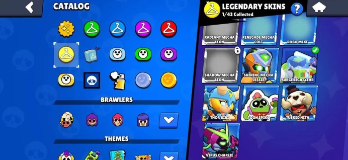 BS843//12000 Trophies 65 Brawlers