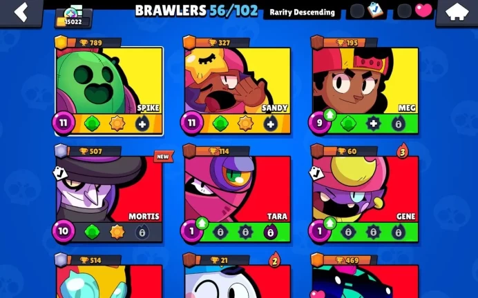 BS846//Trophies 15000 Brawlers 56