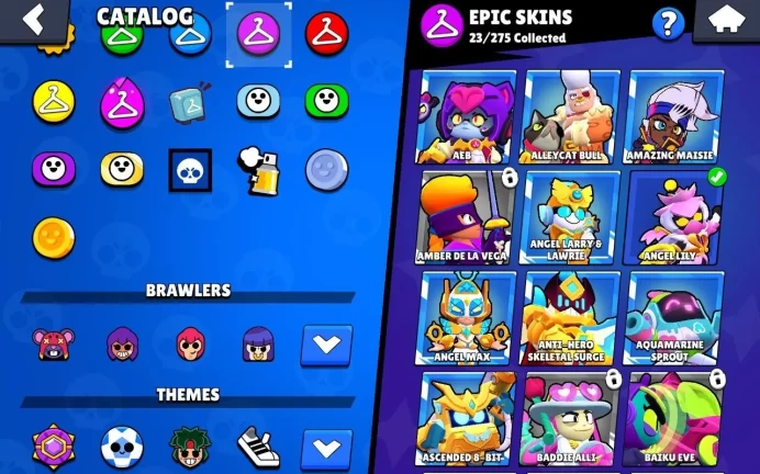 BS847//17000 Trophies, 72 Brawlers, 3 legions, 4 11 strength, 2 hyper, 50 gems, 130 skins