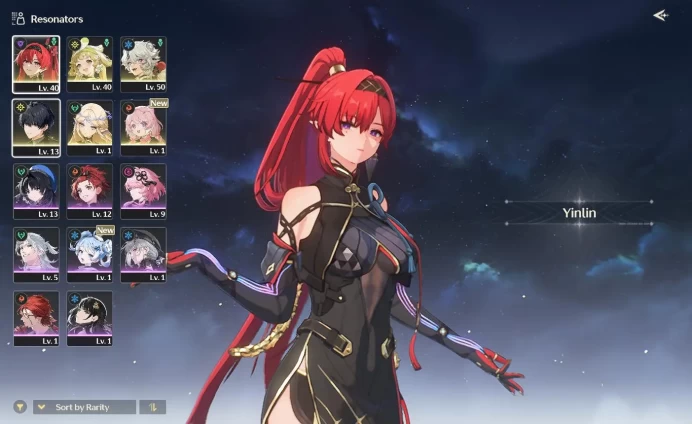 EU | UL 25 (Cartethyia+Sign,Yinlin,Verina,Lingyan,2Weapon5star Standard)Data Bank 10|SingleLogin Kuro|Check SS (WW711)