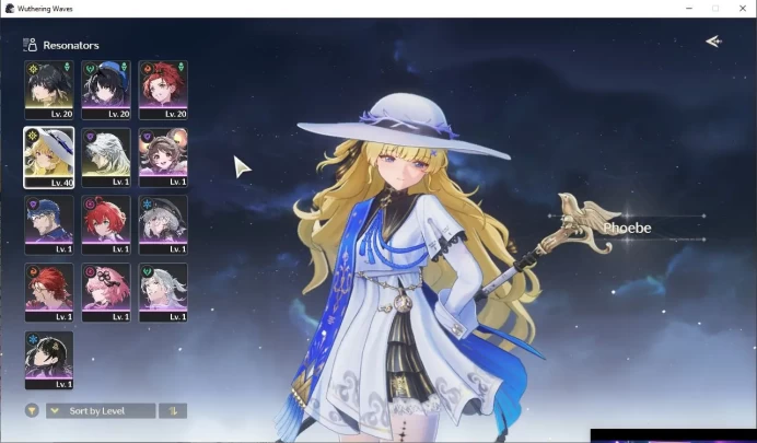EU |UL 30| Starter 1 Limited + 1 Sign(Phoebe+Sign, Calcharo) |Data Bank Lv13 Rate On|Log Kuro| Check SS (WW887)
