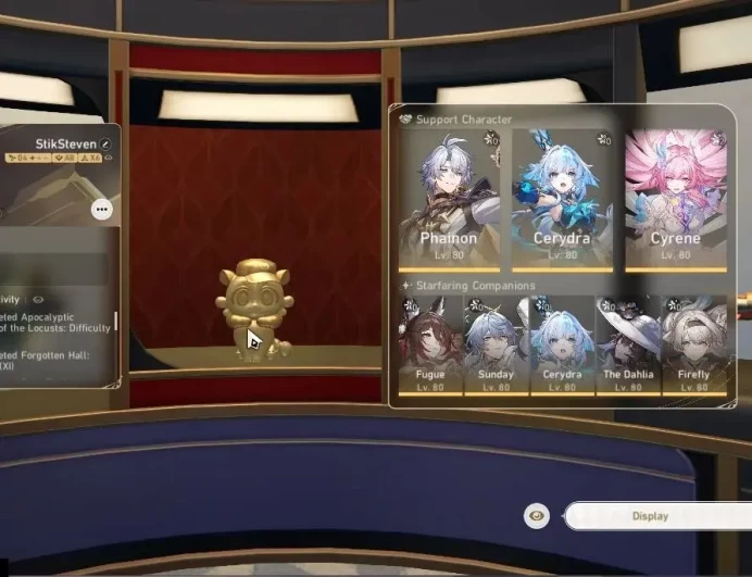 Asia|TL66|2 PremTeam|12 Limited|Firefly+Sign,CyreneE2,Cerydra,Dante,The Dahlia,Sparkle,Fugue,Sunday|MC Female|TakeMail|(HSR7042)