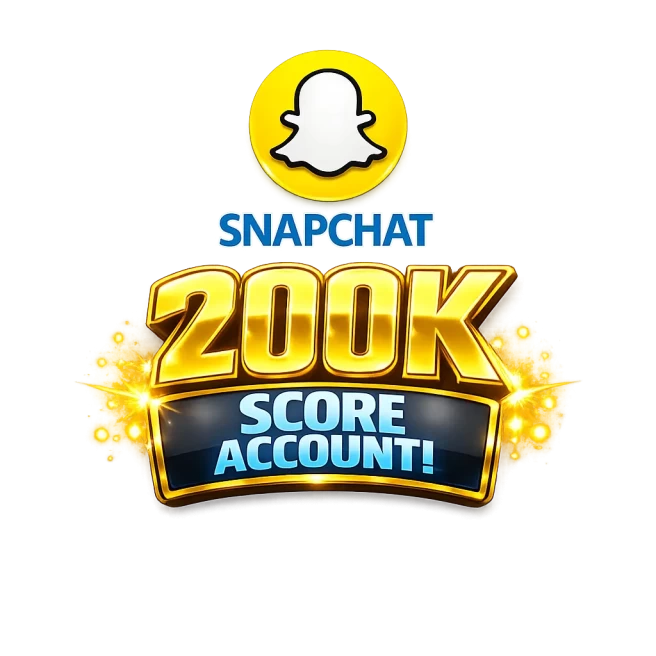 Snapchat Account With 200k Score username changeable