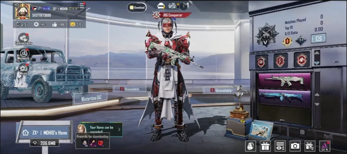 (AP718) |  Ex Conqueror + 5 Killmess + Godzilla / Tekken Set + 22 Lab + Uaz Winter/Sugarplus + 312 Set Clothes + 40 Mythic