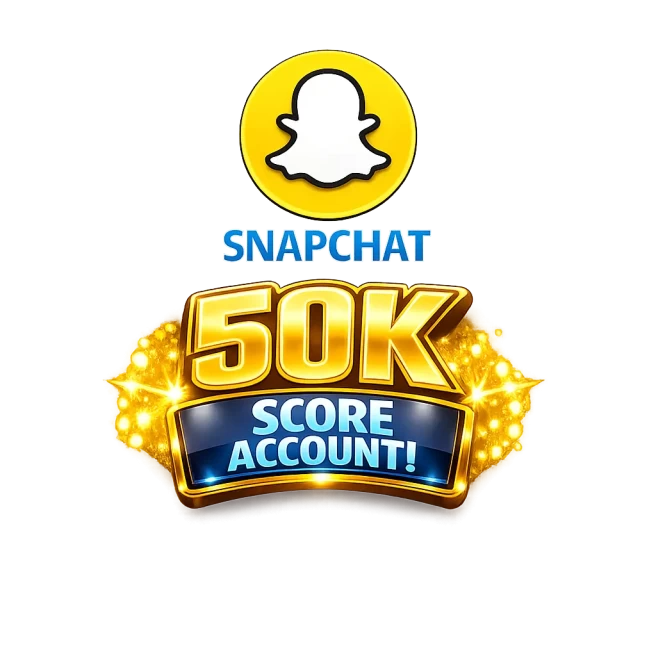 Snapchat Account With 50k Score username changeable