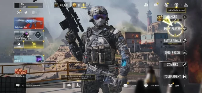 ◼️FULL ACCESS ◼️LVL352 ◼️1 MYTHIC ◼️2 LEGEND ◼️235 EPIC GUNS ◼️141 SKINS ◼️10CP DRAW ◼️ACTIVISION ◼️D104