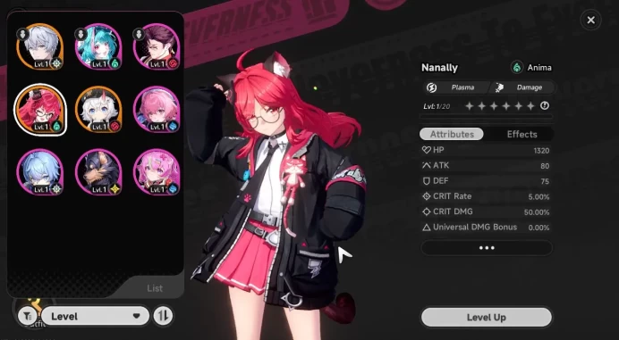 GLOBAL NA|HL 3|2 SSR [Nanally,Sakiri]|6 SR [Mint,Haniel,Edgar,Etc]|Underbos Glider|Male MC|Log Email|Take Email|NTE974