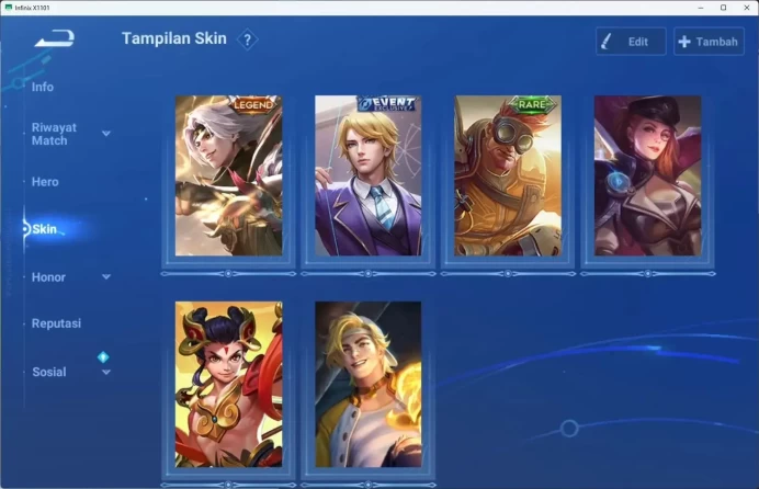 Global | 13H 6S | Legend Yao, Event Exclusive skin | Rare skin, 3 Limited Trials | TakeMail Check SS HOK355B