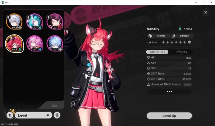 GLOBAL NA|HL 3|1 SSR Meta Nanally +1 S-Class Char Box|4 SR [Adler,Haniel]|Selector Ready|30 Blue Dice|Male MC|Log Email|(NTE990)