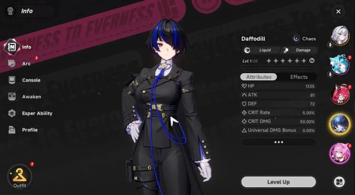 GLOBAL NA|HL 3|2 SSR [Nanally,Daffodill] +1 S-Class Char Box|4 SR|Selector Ready|Underbos Glider|Female MC|Log Email|NTE996