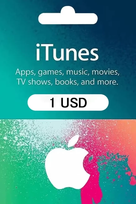  iTunes Gift Card 1 USD - US iTunes Keys - United States