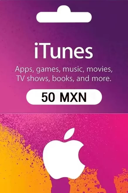  iTunes Gift Card 50 MXN - Mexico iTunes Keys - Mexico