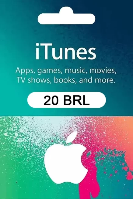  iTunes Gift Card 20 BRL - BR iTunes Keys - Brazil