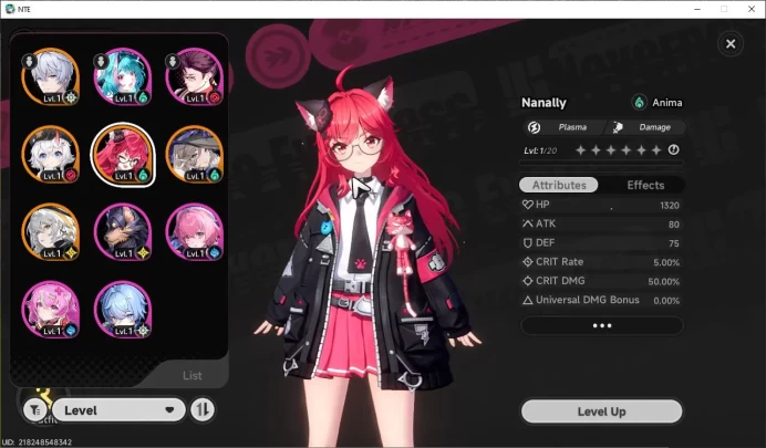 GLOBAL EU|HL 3 [4 SSR] Limited Nanally, Jiuyuan, Sakiri, Hathor |6 SR [Aurelia,Skia,Adler,Etc]|Male MC|Log Email|NTE999