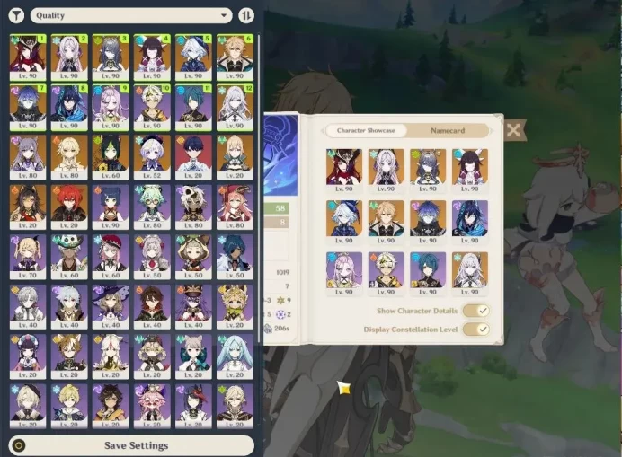 ASIA|AR58|Varka PreamTeam|8Limit+5(*5WEP)|Furina,Columbina,Citlali,Lauma,Chasca,Flins,Skrik+Sign|2Skin|McFeMale|TakeMail|GI6429