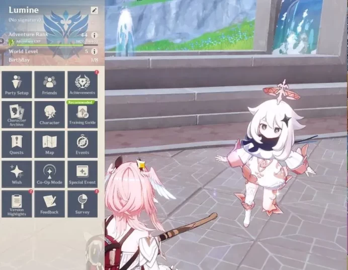 ASIA|AR44|Starter|2Limit+21(*4Character)|SemiPreamTeam(Zibai,Linnea),Tighnari|Low Explore Map|1Skin|McFeMale|TakeMail|(GI6428)