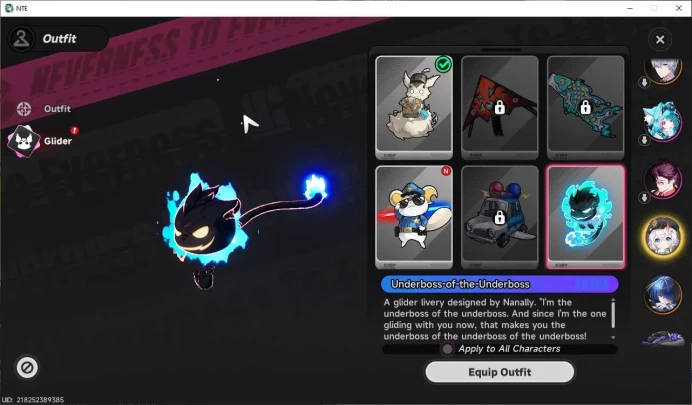 Global EU|HL 3| 3 SSR Jiuyuan, Daffodill, Sakiri |4 SR|Underboss Glider + Tiger Incoming Car Skin|Male MC|Log Email|NTE1024