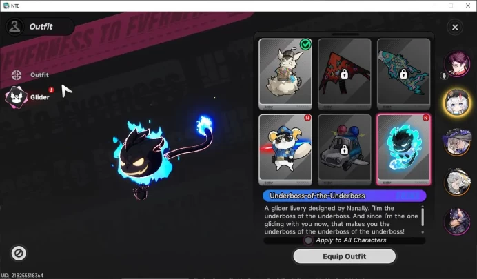Global EU|HL 3| 3 SSR Jiuyuan, Hathor, Sakiri + Sign |6 SR|Underboos Glider|Male MC|Log Email|(NTE1032)