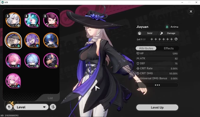 Global EU |HL 3| 3 SSR Jiuyuan, Daffodill, Fadia |6 SR [Adler,Aurelia,Haniel,Edgar,Etc]|Female MC|Log Email|Take Email|(NTE1037)