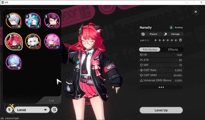 Global NA |HL 3| 2 SSR [Nanally, Sakiri] +1 S-Class Char Box |4 SR [Adler]|Selector 40/50|Male MC|Log Email|Take Email|(NTE1038)