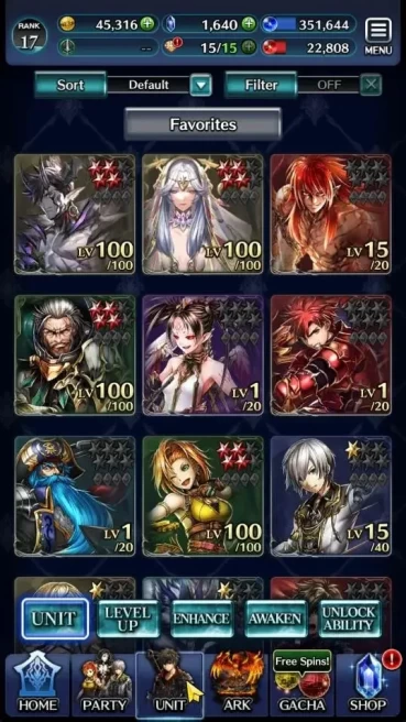GLOBAL|Rank 17|Top Tier Unit [Demon Lord Judecca-Samekh,Goddess Lilaha]| 2 UR 12 SSR Ark|Code Only|LC1255