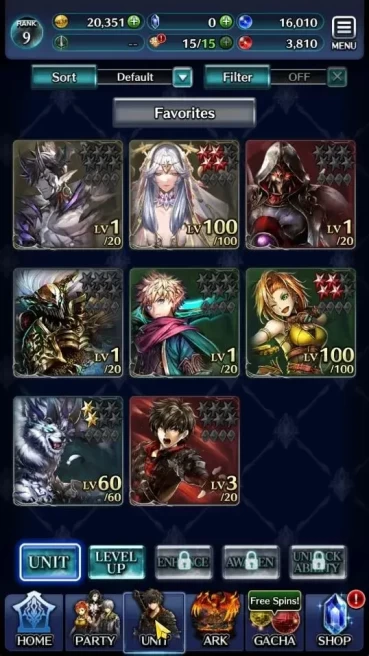 GLOBAL|Rank 9|Starter|Top Tier Unit [Demon Lord Judecca-Samekh,Goddess Lilaha]| 8 SSR Ark|Code Only|LC1253