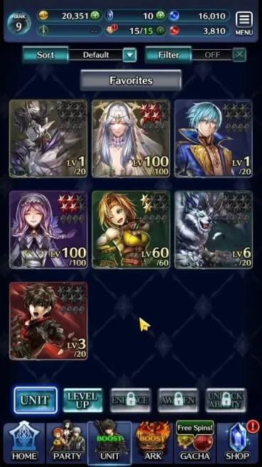 GLOBAL|Rank 9|Starter|Top Tier Unit [Demon Lord Judecca-Samekh,Goddess Lilaha]| 7 SSR Ark|Code Only|LC1252