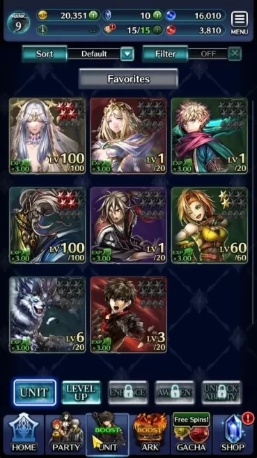 GLOBAL|Rank 9|Starter|Top Tier Unit [Spirit Maiden Sera,Goddess Lilaha]|5 SSR Ark|Code Only|LC1250
