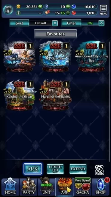 GLOBAL|Rank 9|Starter|Top Tier Unit [Spirit Maiden Sera,Goddess Lilaha]|5 SSR Ark|Code Only|LC1250