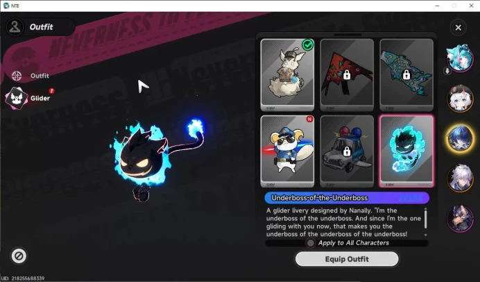 Global EU|HL 3| 3 SSR Daffodill , Baicang, Sakiri |5 SR|Underboos Glider|Male MC|Log Email|(NTE1043)