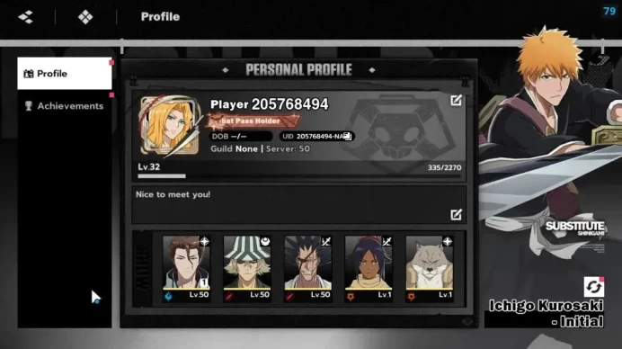 NA Crunchyroll|LV 32|6 SSR [(AizenB1,Urahara,Zaraki Kenpachi)+Stamp,Toshiro Hitsugaya]3 Sign|CheckSS(BSR1087)