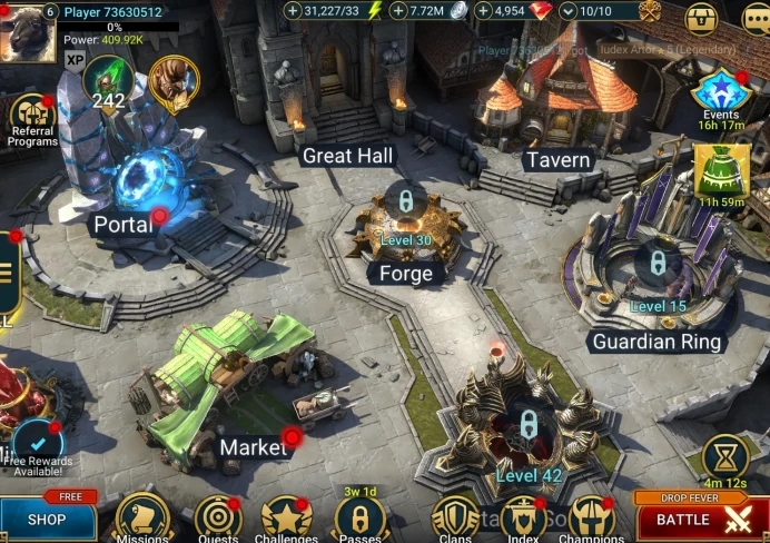 Myth - Alaz + Teodor the Savant + Helicath + Caolite + Martyr + Ninja + 31000 energy + 4954 Gems + Genbo + Alsgor