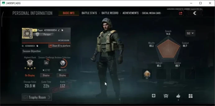 MOBILE Lv30|SV 20M|CV 10M|Wire Set|B AK-74N,ET AK-74N,SS Groza,GM AK-12,Abomi Vector 9,B SVDS,P USAS-12|CN ON|Infinite|AB3168