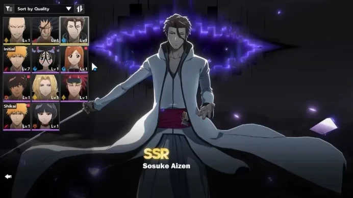 Crunchyroll NA |Fresh Starter LV 3|3 SSR Aizen, Madarame, Kenpachi|8SR [Ranggiku,Ichigo Shikai,Etc]|Take Email|BSR1096