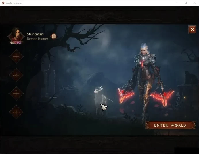 NA-Chains Of Honor|CS ON|Lv60(780)|Demon Hunter|CR 43k|Reso 360|Paragon Maledictor|Inferno V|Cosmetics 2|Check SS|(DI1276)
