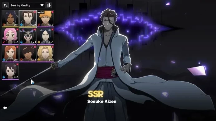 Crunchyroll NA |Fresh Starter LV 3|2 SSR Sosuke Aizen, Yoruichi Shihoin|8 SR|Chapter 1-6 Story|Take Email|BSR1102