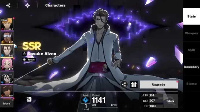 Crunchyroll NA |Fresh Starter LV 3|2 SSR Sosuke Aizen, Kanamae Tosen|7 SR|Chapter 1-6 Story|Take Email|BSR1107