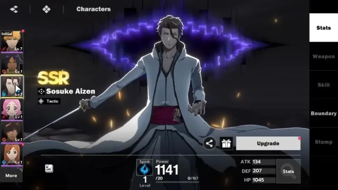 Crunchyroll NA |Fresh Starter LV 3|2 SSR Sosuke Aizen, Yoruichi Shihoin|11 SR|Chapter 1-6 Story|Take Email|BSR1104
