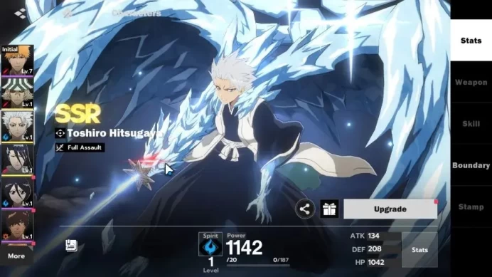 Crunchyroll NA |Fresh Starter LV 3|3 SSR Toshiro Hitsugaya,Byakuya Kuchiki,Kisuke Urahara|8 SR|Aizen WP Sign|Take Email|BSR1121