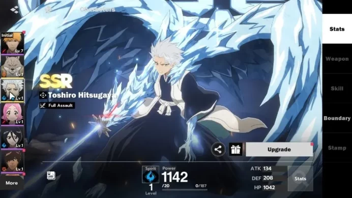 Crunchyroll NA |Fresh Starter LV 3|2 SSR Toshiro Hitsugaya, Saijin Komamura|9 SR|Chapter 1-16 Story|Take Email|BSR1122