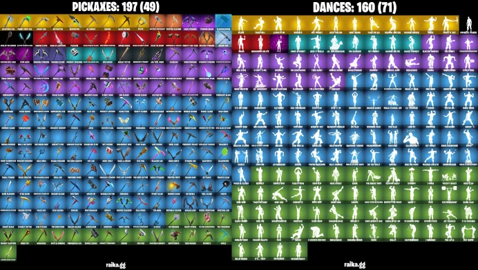 [PC/PSN/XBOX] 218 skins | Black Knight | Sparkle Specialist  | Leviathan Axe | Merry Mint Axe | Eon | The Reaper | Blue Squire	LKK462