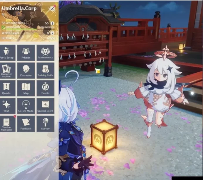 ASIA|AR 55|5 Limit+3(*5Wep)|Neuvillete,Nahida,Navia,Furina,Ayaka|Reuni On|Low Explore Map|MC Female|TakeMail|(GI6439)