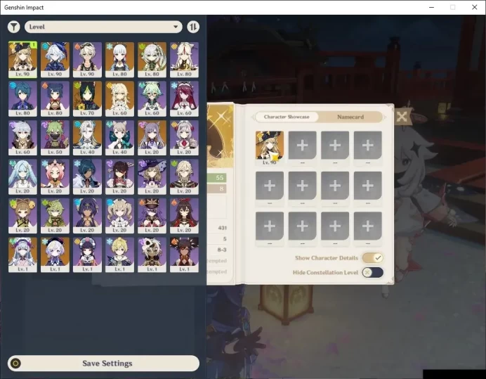 ASIA|AR 55|5 Limit+3(*5Wep)|Neuvillete,Nahida,Navia,Furina,Ayaka|Reuni On|Low Explore Map|MC Female|TakeMail|(GI6439)